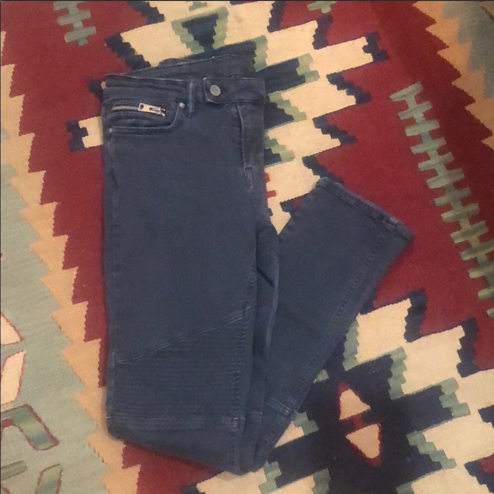 All Saints Moto Jeggings